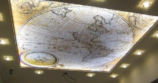 Натяжной потолок с фотопечатью Сергиев Посад, цена от 6247 руб.